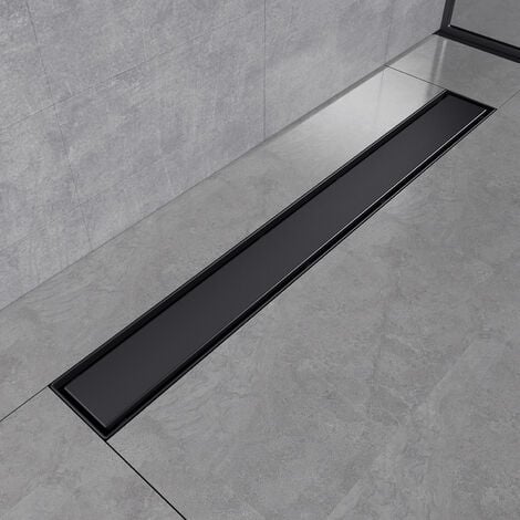 Linear shower floor drain