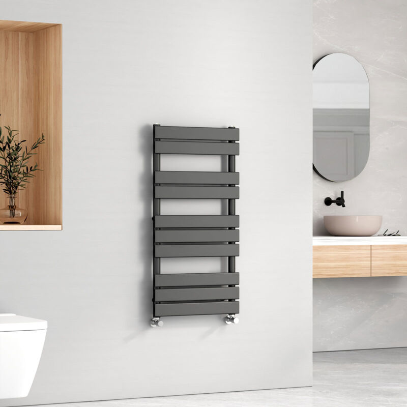 Image of EMKE Central Heating Towel Rails Black&hellip;