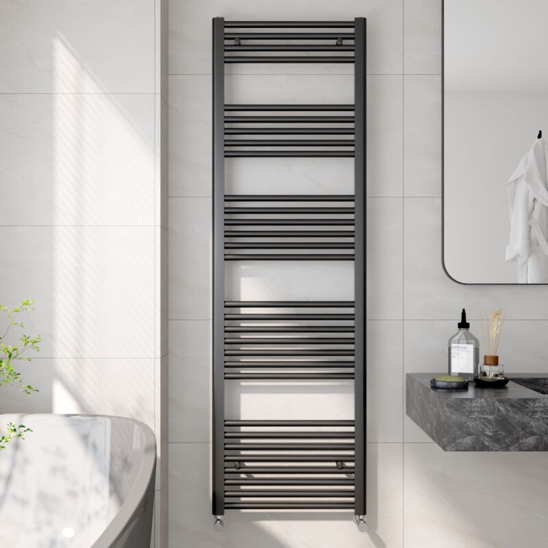 Image of EMKE Heated Towel Rail Radiator Straight&hellip;