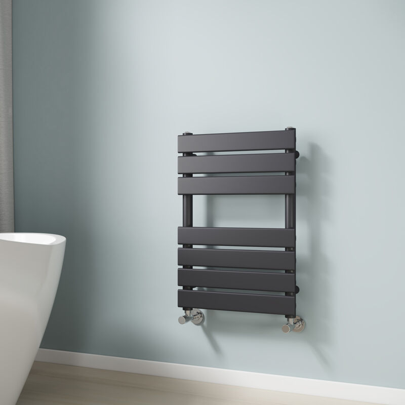 Image of Flat Panel Heated Towel Rail Bathroom&hellip;