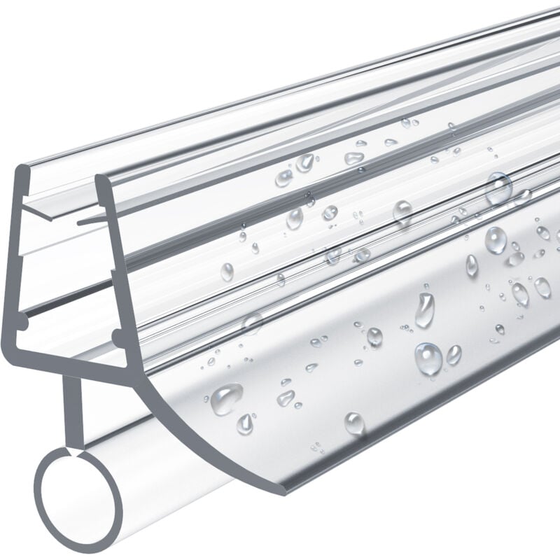 Emke - Joint de douche pour 7-8mm de verre Joint de douche en pvc porte de douche ou cabine de douche joint, modèle 2, 80cm 1 pièce