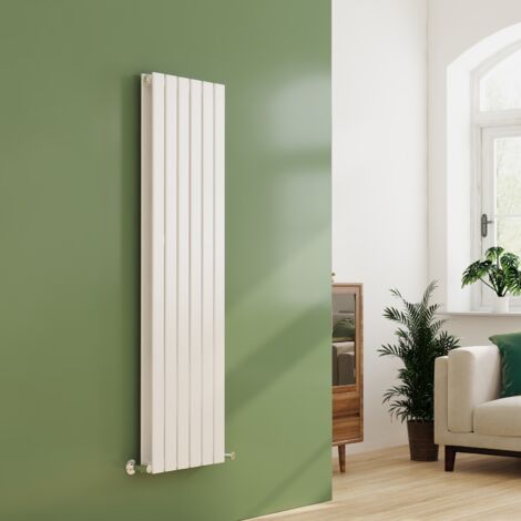 EMKE Premium White Double Vertical Radiator Experience Cozy and Efficient Heating, Save Energy, 160x45cm
