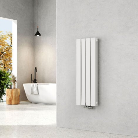 Calefactor plano 30 x 160 cm radiador de pared para baño blanco panel una  capa
