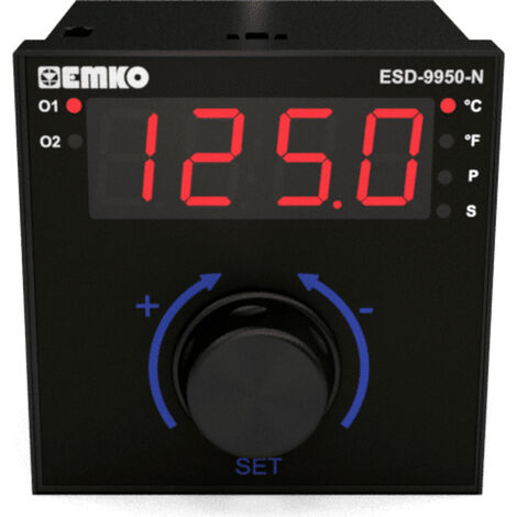 Emko ESD-9950-N 2-Punkt, P, PI, PD, PID Temperaturregler -200 bis 1700 °C (L x B x H) 110 x 96 x 9