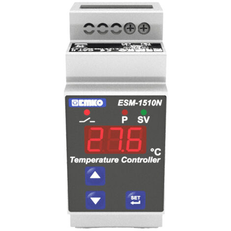 Emko ESM-1510-N 2-Punkt-Regler Temperaturregler PTC -50 bis 150 °C Relais 10 A (L x B x H) 61.2 x 35