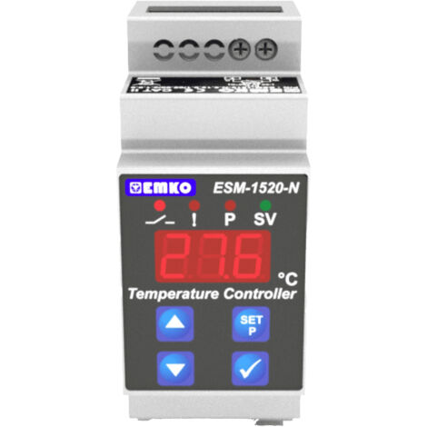 Emko ESM-1520-N.5.14.0.2/01.00/2.0.0.0 2-Punkt und PID Regler Temperaturregler Pt1000 -50 bis +400 °