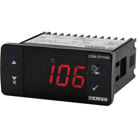 Emko ESM-3711-HN.5.12.0.1/00.00/1.2.0.0 2-Punkt-Regler Temperaturregler PTC -50 bis 130 °C Relais 16