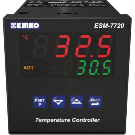 Emko ESM-7720 regolatore di temperatura nero IP65