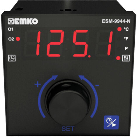 Emko ESM-9944-N 2-Punkt, P, PI, PD, PID Temperaturregler Pt100 -200 bis +1700 °C Relais 5 A (L x B x
