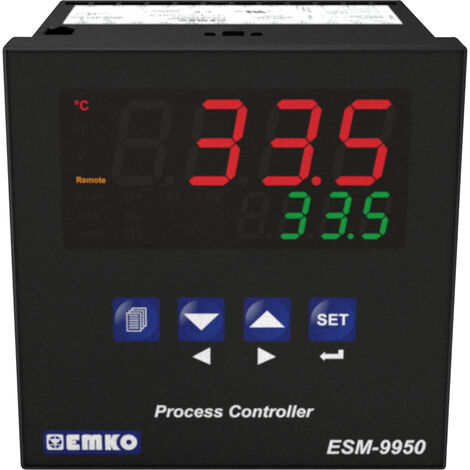 Emko ESM-9950.1.20.1.1/00.00/0.0.0.0 2-Punkt, P, PI, PD, PID Universalregler Pt100, L, J, K, R, S, T