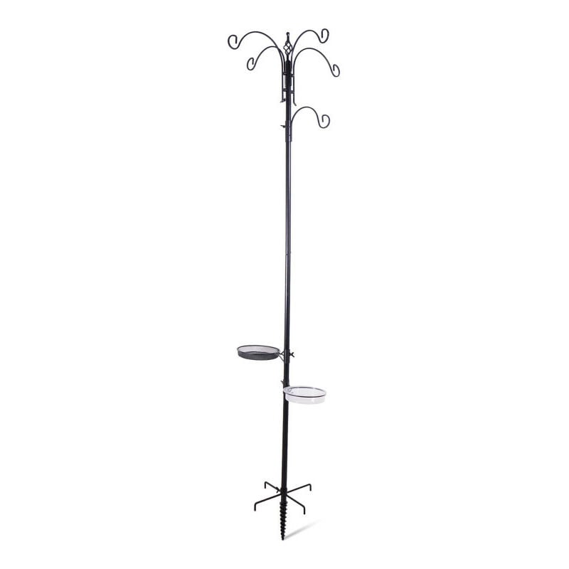 Station alimentation Holly noir h 2 mètres pour oiseaux Vadigran