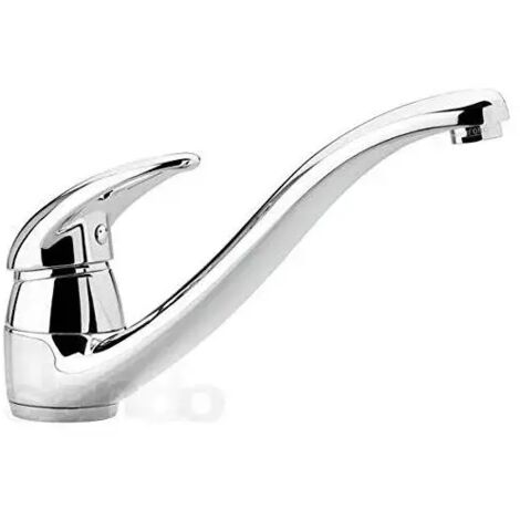 Emmevi 7095 Anubis Miscelatore Monocomando con bocca girevole Grigio-Nero