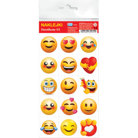 Emoji-Aufkleber 01