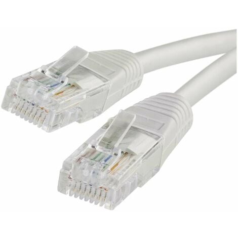 EMOS 10m CAT5e Patchkabel UTP RJ45 Netzwerkkabel, 1Gbit/S Ethernetkabel für LAN, DSL, Switch, Router, Modem, S9126