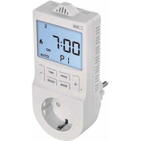 McPower Steckdosenthermostat TCU-530, für Heizung oder Klimagerät