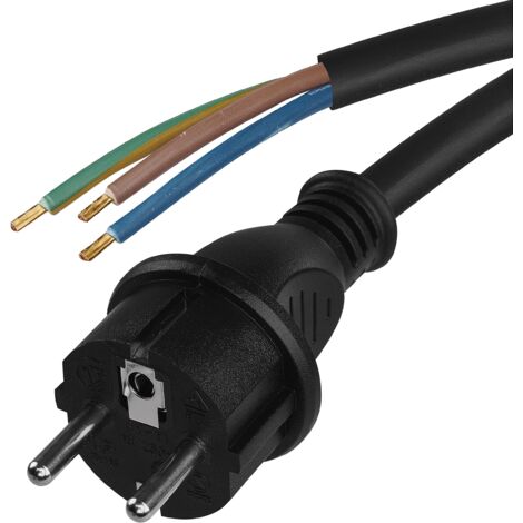 Emos cavo Flexo – GU MMI 3 x 1 mm, 5 m, colore nero, SY-139GR – 11