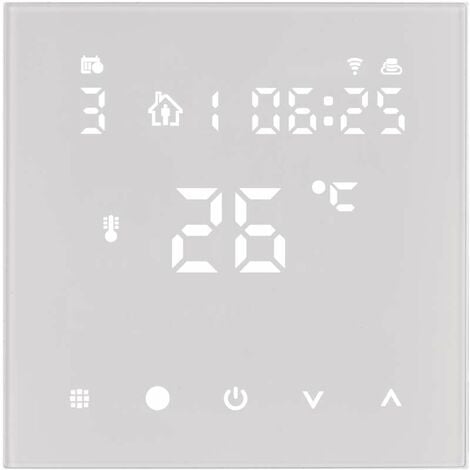 Thermostat ET61W White für elektrische Fußbodenheizung mit TWIN