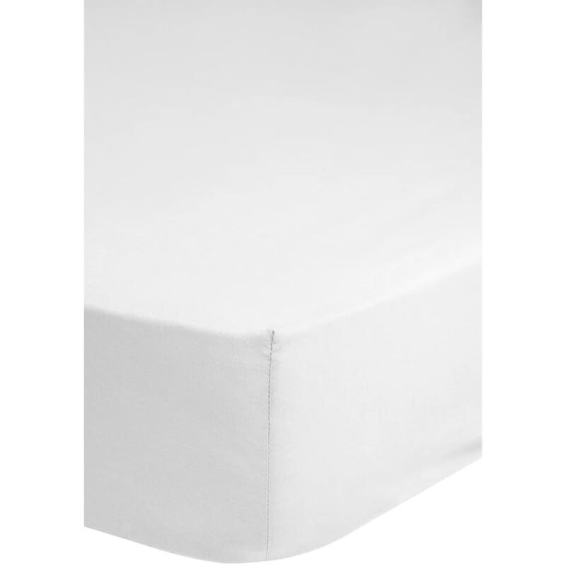 

Sábana Ajustable Jersey Blanca 90/100x220 cm - Blanco - Good Morning