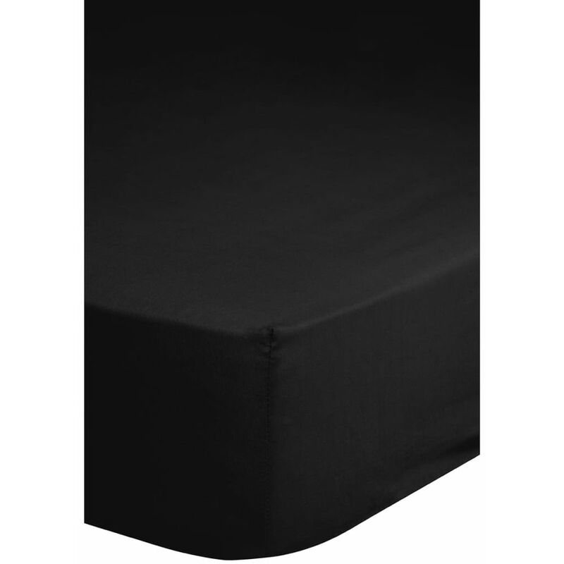 

Sábana Ajustable de Jersey Negra 90/100x200 cm - Negro - Good Morning