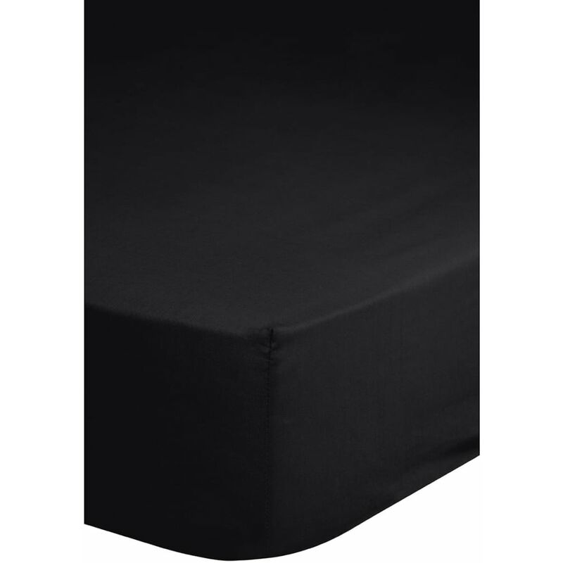 

Sábana Ajustable de Jersey Negra 180x220 cm - Negro - Good Morning