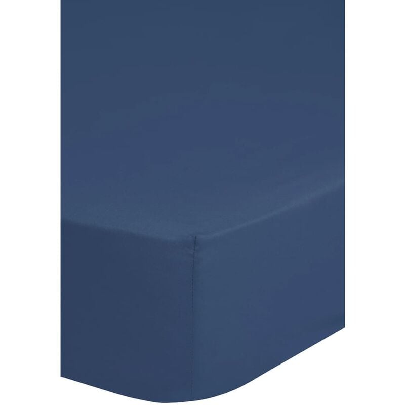 

Sábana Ajustable de Jersey Azul 160/180x200 cm - Azul - Good Morning