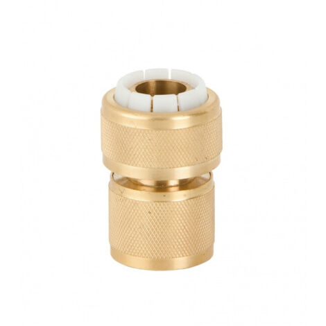 Empalme manguera rapid laton 1"