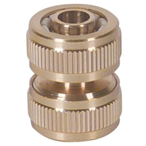 Empalme Riego 1/2" Manguera  Natuur Laton Valvula Bola Nt98884