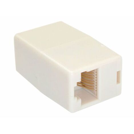 Empalme RJ45 CAT5e UTP OEM Beige