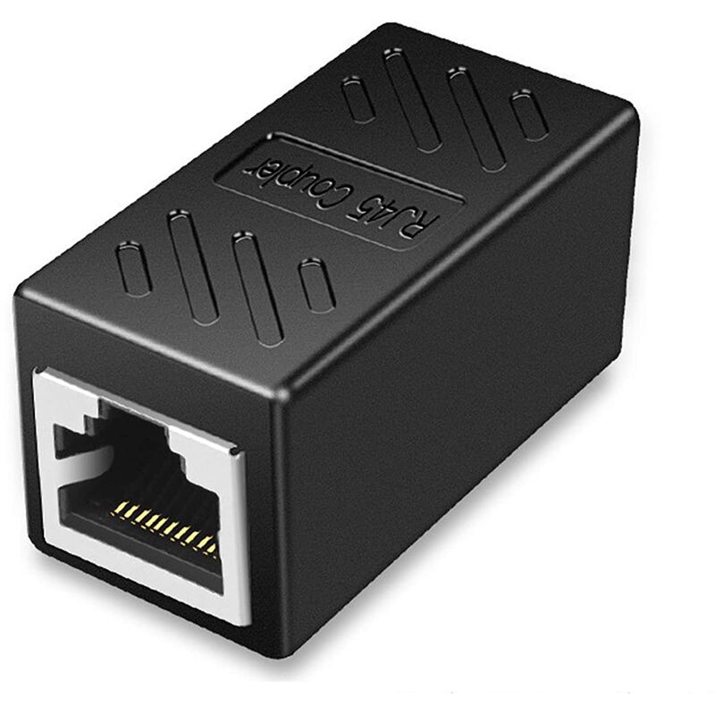

Empalme RJ45 CAT6 UTP Negro