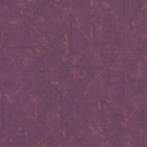 Empapelado de lujo exclusivo Profhome 369741 papel pintado no tejido ligeramente texturado de diseño mate violeta 5,33 m2