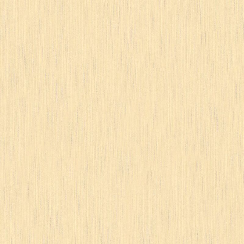 

Empapelado tono sobre tono 309071 papel pintado textil texturado unicolor mate amarillo 5,33 m2 - Profhome