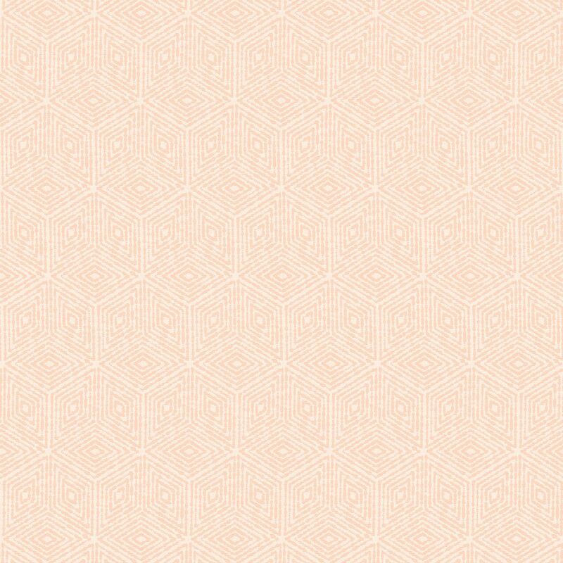 

Empapelado tono sobre tono 366673 papel pintado textil liso unicolor brillante rosa naranja blanco 7,035 m2 - Profhome