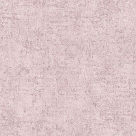 Empapelado tono sobre tono Profhome 380894 papel pintado no tejido ligeramente texturado tono sobre tono mate rosa 5,33 m2