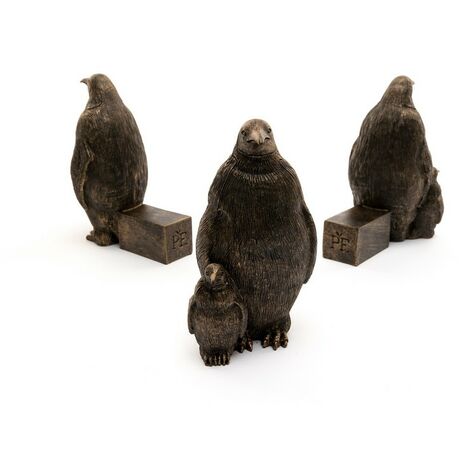 Emperor Penguin Plant Pot Feet - Set of 3 - L9.3 x W6 x H11.2 cm