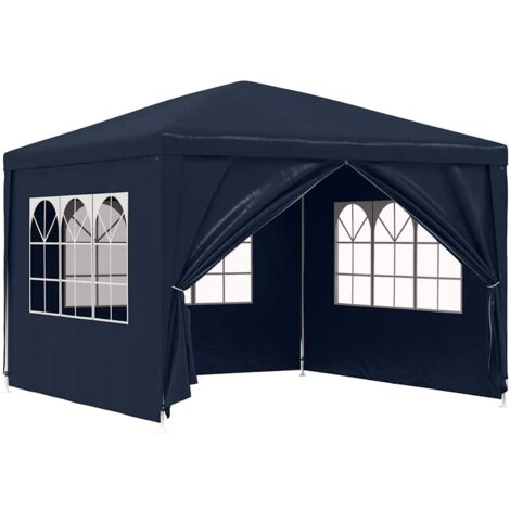 Empfangszelt 3 x 3 m Blau
