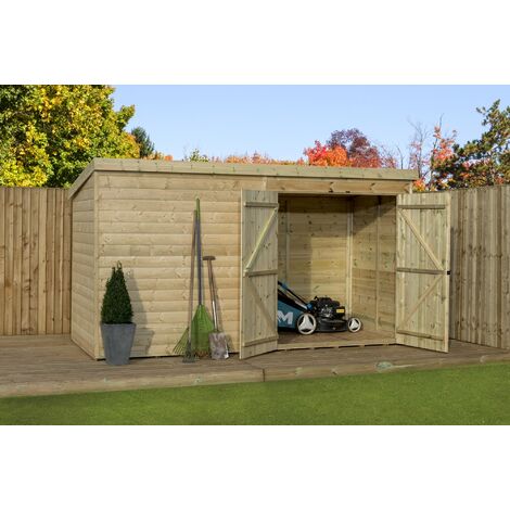 main image of "Empire 4000 Pent 10x7 double door right - natural"