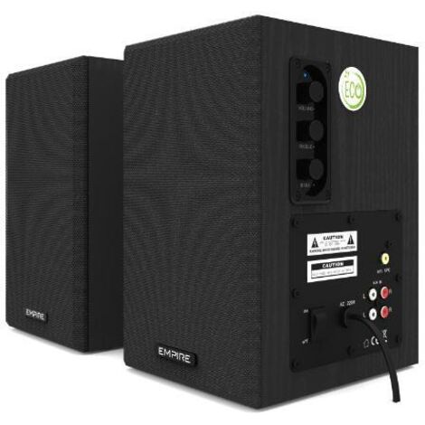 Empire Media ECO100PLUS Altoparlante Cablato 70 W Nero