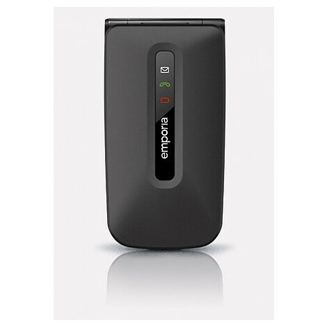 Emporia Flip Großtasten schwarz - Cellphone - 5,6 cm (V221_001_B)