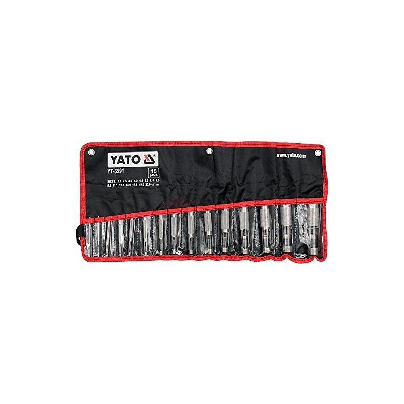 Yato - YT-3591 établis 15PCS-PERFORÉES