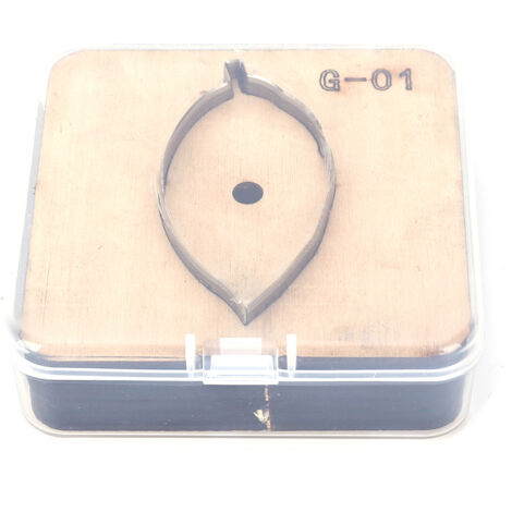 Emporte-pièce Cuir Professionnel, Matrice Découpe et Poinçon pour DIY Artisanat (Modèle G-01)