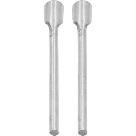 Emporte-pièce demi-lune en acier pour cuir, outil de découpe pour ceintures et sangles - Lot de 2 pièces - 10mm