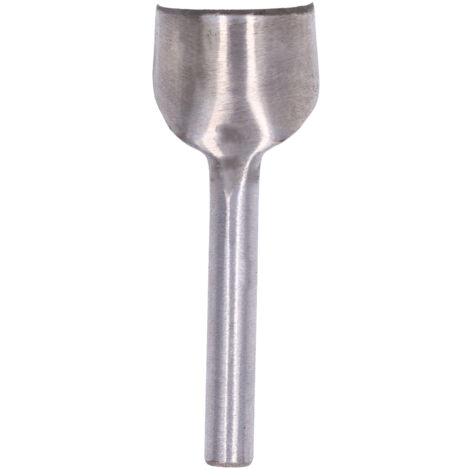 Emporte-pièce demi-lune en acier pour finition de sangle cuir, outil de découpe manuel 35mm pour maroquinerie