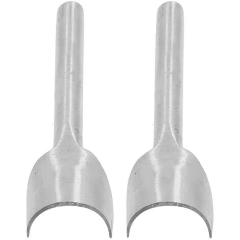 Emporte-pièce Demi-Lune en Acier pour Travail du Cuir, Outil de Découpe pour Sangles et Accessoires 25mm