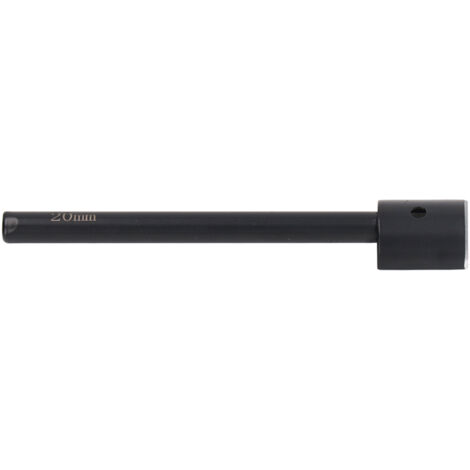 Emporte-pièce demi-lune pour cuir en acier inoxydable - Lame 20mm - Outil de découpe professionnel noir