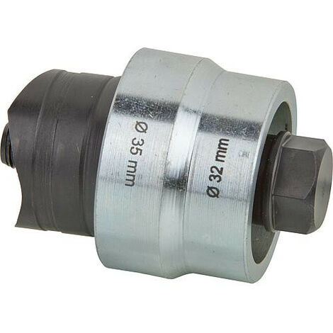 Emporte piece double pour robinet 32+35 mm