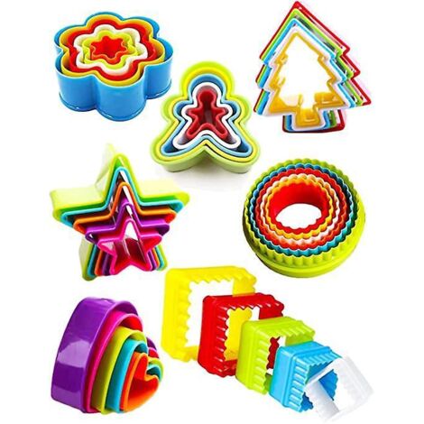 emporte Piece Patisserie Biscuit Cookie Cutter Rond Kit, Emporte-pice Etoile Coeur Petit Beurre Moules Personnalis Coupe Pate, Donuts Moule, Forme