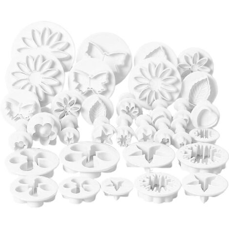 Emporte-pièces en plastique à faire soi-même, ustensiles de cuisine et de pâtisserie de style dessin animé, décoration de gâteaux facile