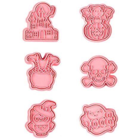 Emporte-pièces Halloween Animaux Chauves-souris 3D Colorés pour Pâtisserie