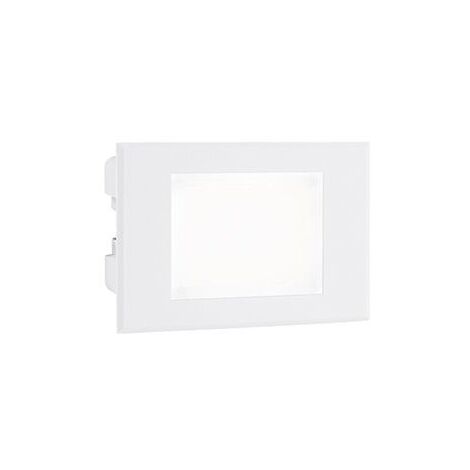 Empotrable abierto 3W Led 4000K blanco linea enchufe