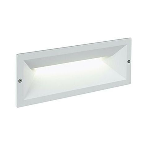 Empotrable cerrado 12W Led 3000K línea máscara blanca